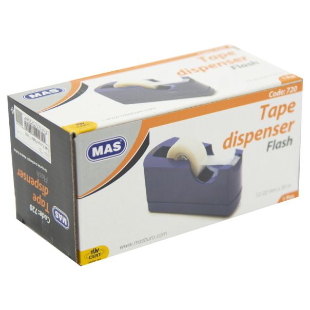 MAS Stalak za selotejp 15x33m mas flash 720 crni - 106126