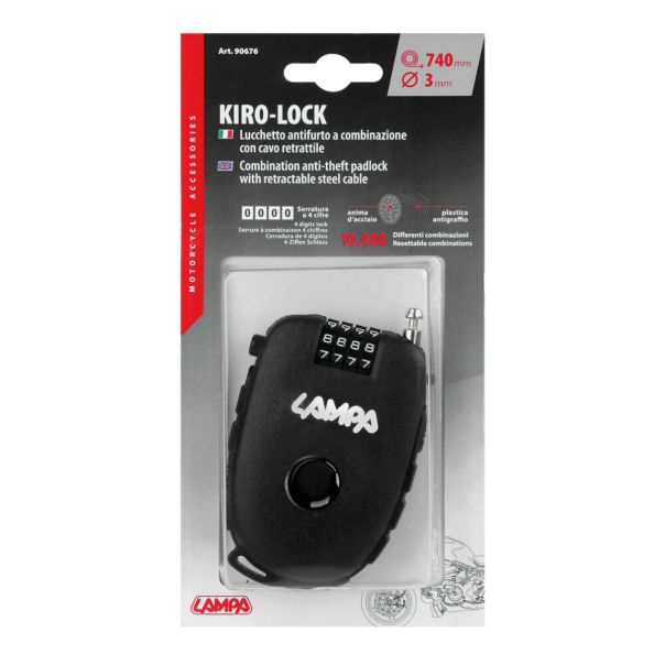 LAMPA Kiro lock - 10676LAM