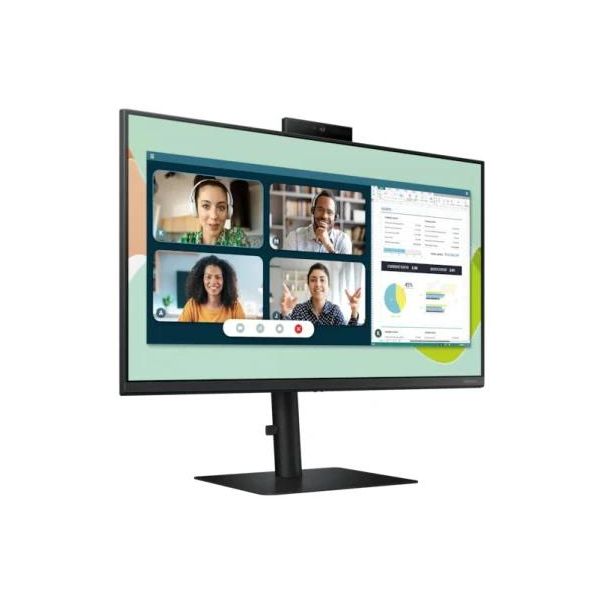 Monitor 24 Samsung LS24A400VEUXEN 1920x1080/FHD IPS/75Hz/5ms/VGA/DP/HDMI/3x USB/Zvučnici/Pivot - EP1733485