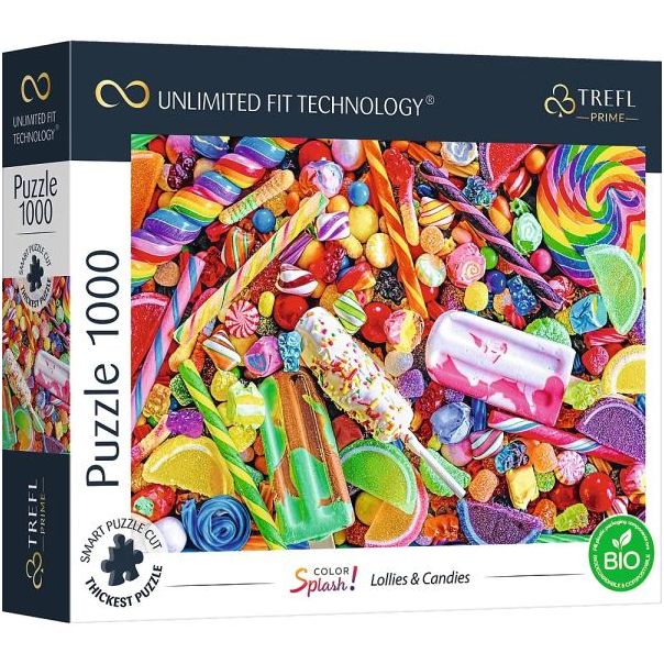 TREFL Puzzle Lollies & Candies  - 1.000 delova - 103790-T10701