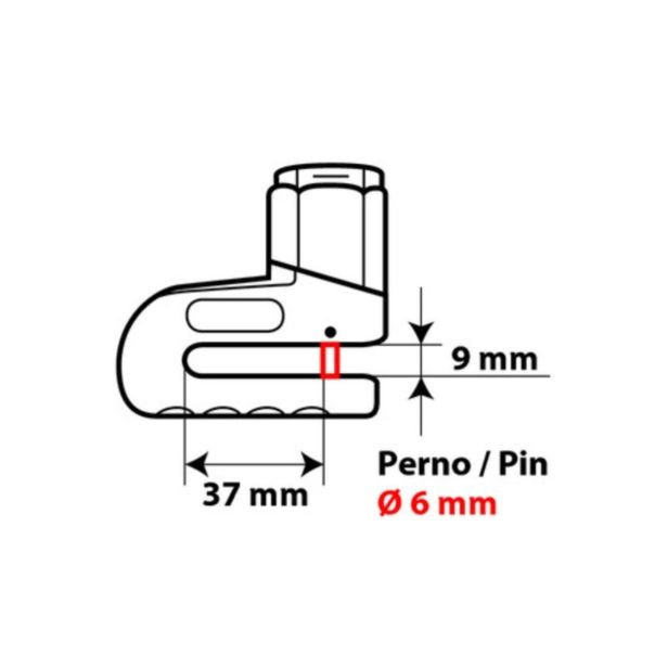 LAMPA Gator 6 disk katanac - 10701LAM001