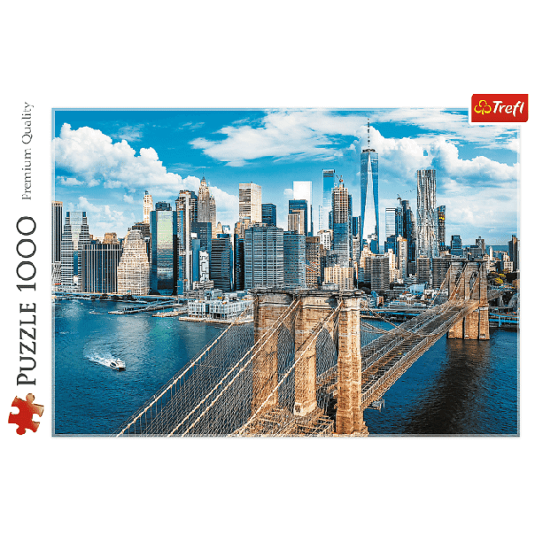 TREFL Puzzle Brooklyn Bridge, NYC - 1.000 delova - 103741-T10725-1