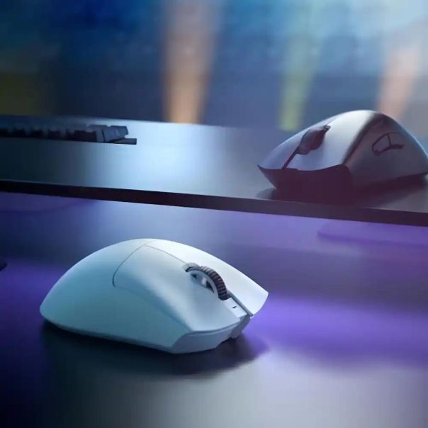 RAZER Bežični/žični gejmerski miš DeathAdder V3 Pro, beli - 048988