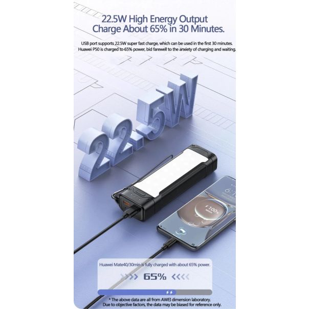 AWEI Powerbank P175K 20.000 mAh Li-Polymer - 55997