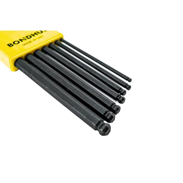 Set dugih inčnih imbus ključeva sa kugličnom glavom Bondhus ProGuard HEX 5/64-3/16 10945 7 kom - 10945-1