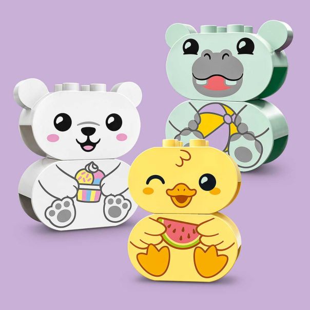 LEGO 179503 Plutajući voz sa životinjama - 10965