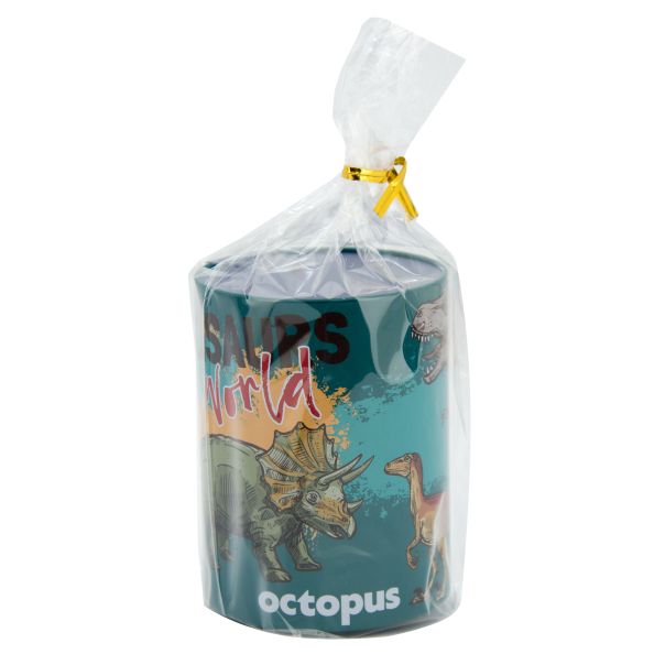 OCTOPUS Čaša za olovke metalna  t-rex unl-1958 - 109697