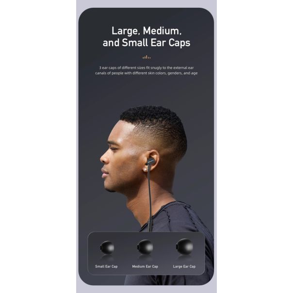 Slušalice AWEI TC-7 Bubice  USB-C w/microphone Crne - 55963