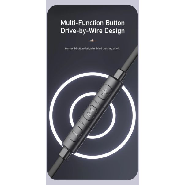 Slušalice AWEI TC-7 Bubice  USB-C w/microphone Crne - 55963