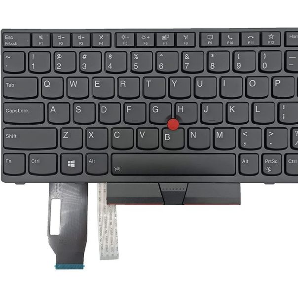 Tastatura za laptop Lenovo ThinkPad E580 E585 L580 P72 T590 E590 E595 sa pozadinskim i gumbom - 109757