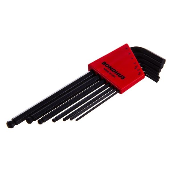 Set dugih imbus ključeva sa kugličnom glavom Bondhus HEX 1,5 - 6,0 10992 7 kom - 10992