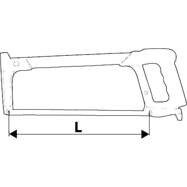 TOPEX Testera za metal-premium - 10A135