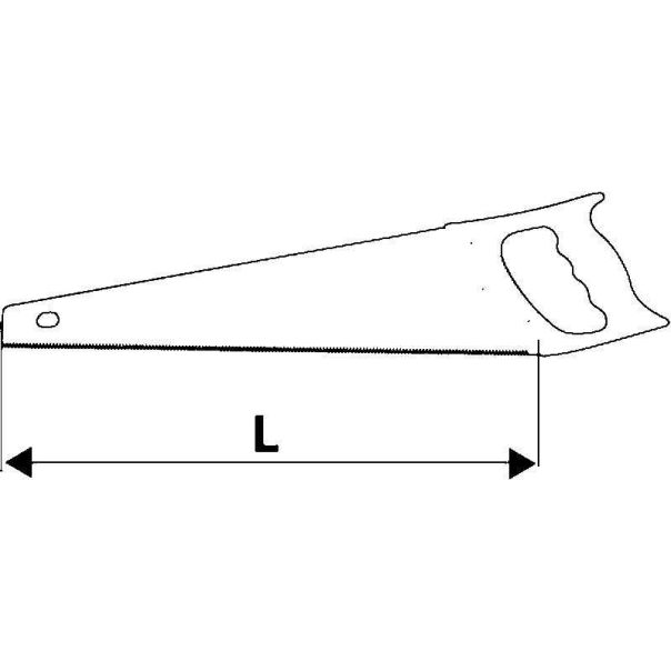 TOPEX Testera za drvo 400 mm Shark - 10A440
