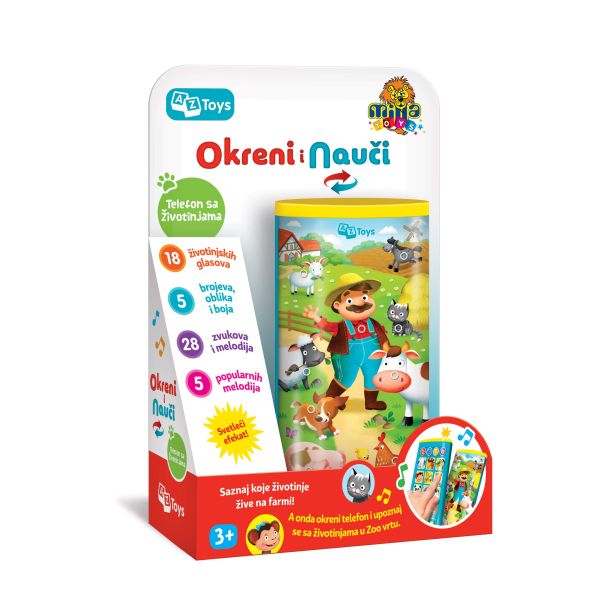 MILLA Bebi telefon okreni i nauči - 11-01028