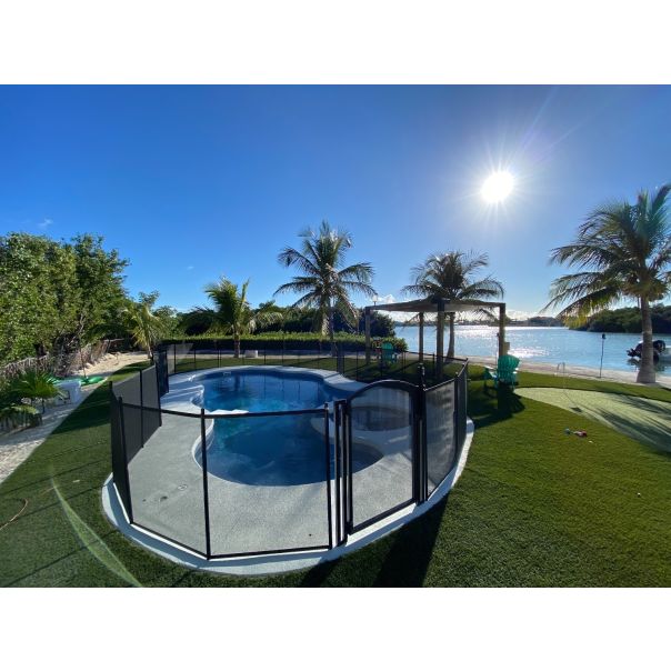 Nero Zaštitna kapija za ogradu oko bazena – kapija 1.22mx0.76m - 11629