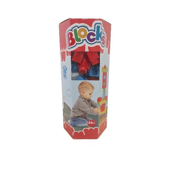 Plastične kocke za decu B20066, 66 komada - 11-20066