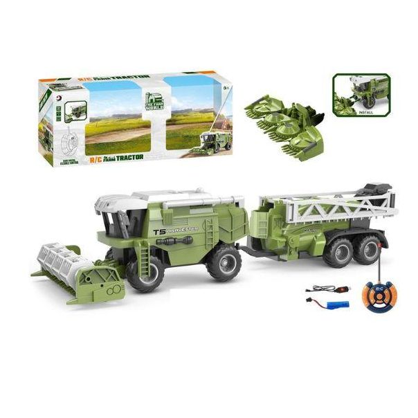 Igračka za decu kombajn s prikolicom R/C - 11-22474