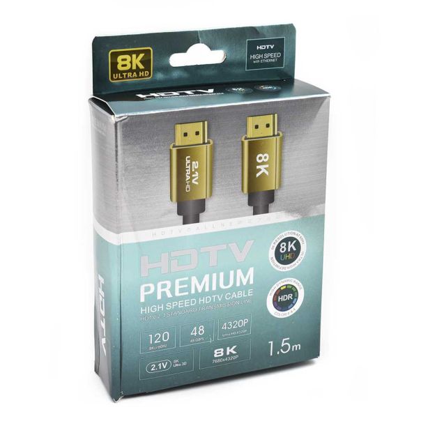 VELTEH HDMI kabl V2.1 8K 1.5m KT-HK2.1-1.5m - 11-411