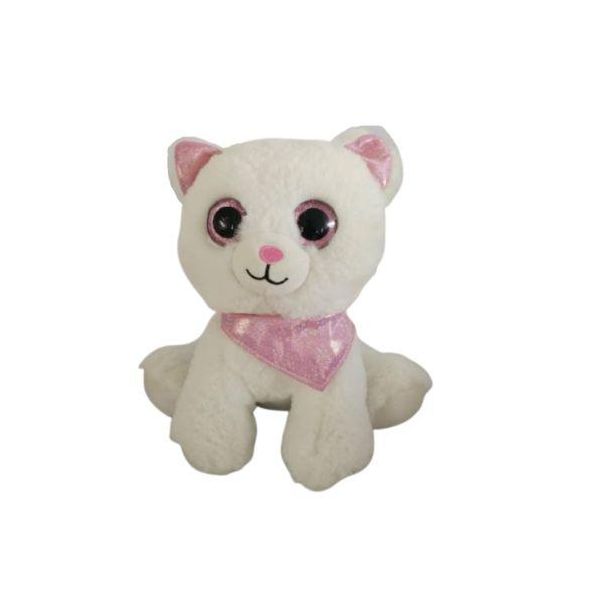 Plišana igračka Mačka 27cm, bela - 11-60009