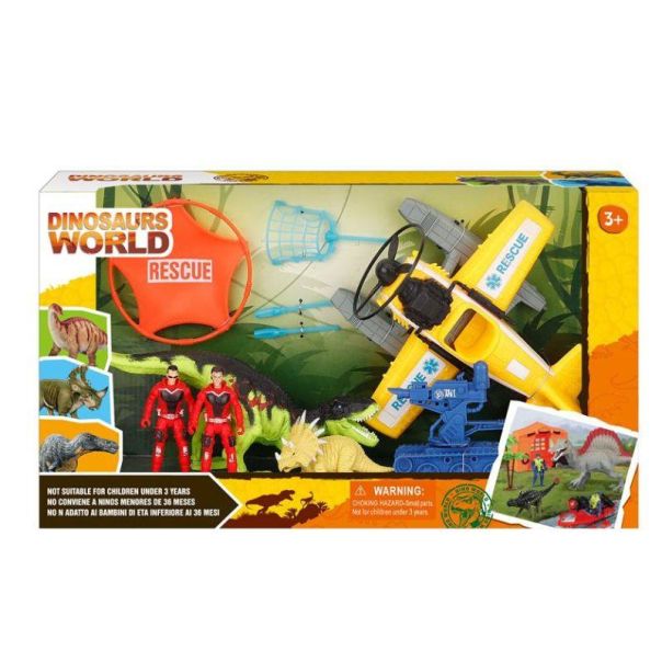 Set za igru Dinosaurus sa vozilima i figurama 63411 - 11-63411