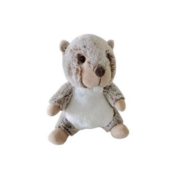MILLATOYS Plišana igračka Mrmot 25cm, krem/bela - 11-70815