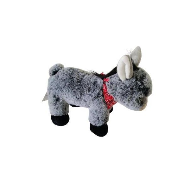 Plišana igračka Magarac 25cm, siva - 11-70821