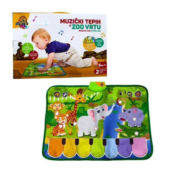 MILLATOYS Muzički tepih u Zoo vrtu - 11-71488
