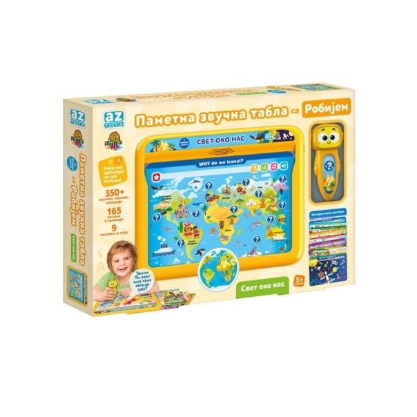 MILLATOYS Pametna zvučna tabla - Milion zašto sa Robijem - 11-98312