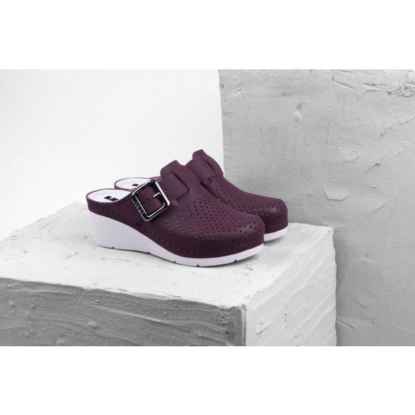 LEON Ženska papuča Adele-bordo - 1100-BO