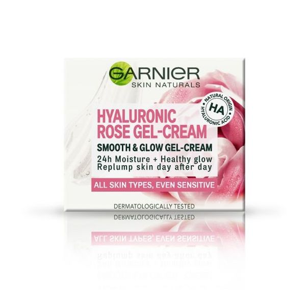 GARNIER Skin Naturals Gel-krema za lice hyaluronic rose, 50 ml - 3600542402385