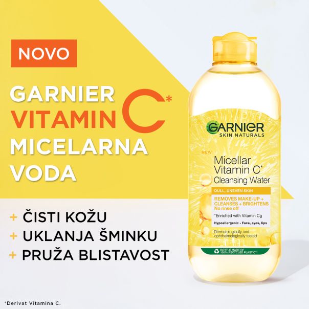 GARNIER Skin Naturals Micelarna voda vitamin C, 400 ml - 1100011567