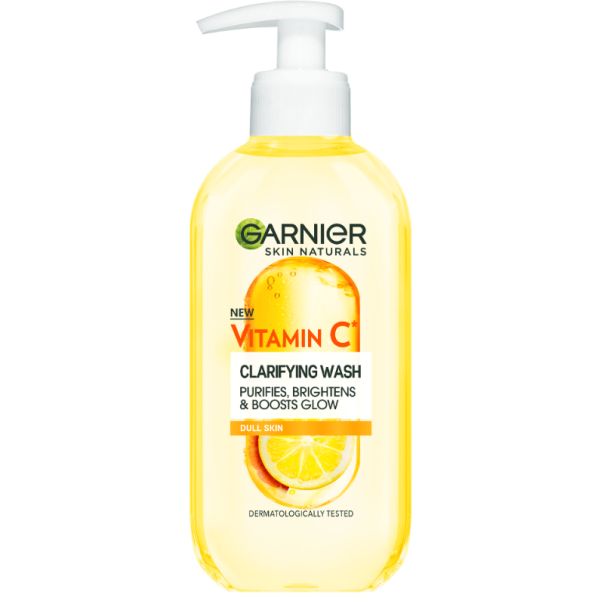 GARNIER Skin Naturals Gel za čišćenje lica vitamin C, 200 ml - 1100011569