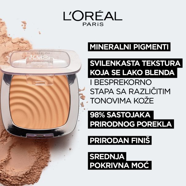 L'OREAL PARIS true match puder u kamenu 2.n - 3600523155200
