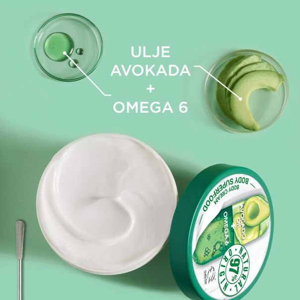 GARNIER Body Superfood Krema za telo avokado, 380 ml - 1100013702