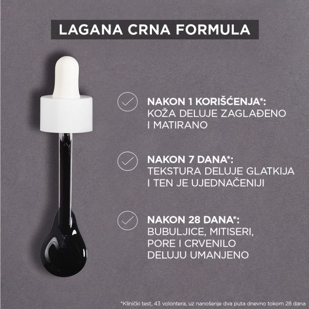 GARNIER Pure Active Crni serum Anti-imperfection, 30 ml - 1100013703