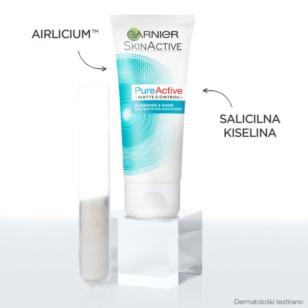 GARNIER Pure Active Dnevna matirajuća hidratantna krema Matte control, 50 ml - 1100013704