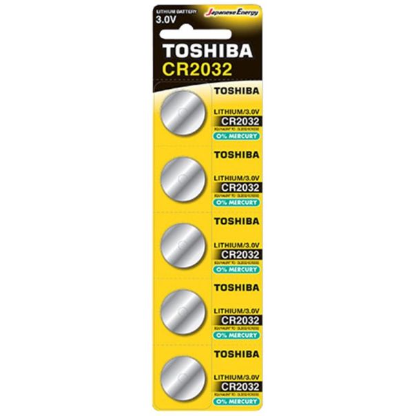 TOSHIBA Litijum Baterije CR2032 5/1 - 1100015095