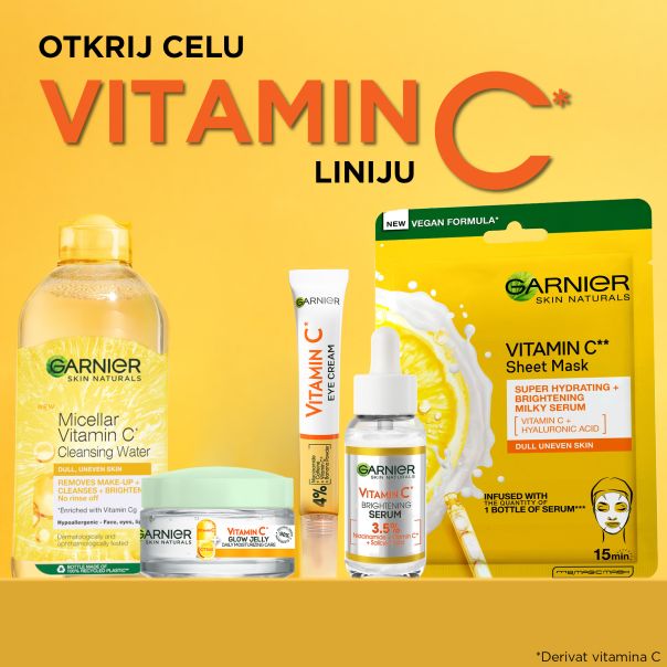 GARNIER Skin Naturals Krema za područje oko očiju Vitamin C 15 ml - 1100016551