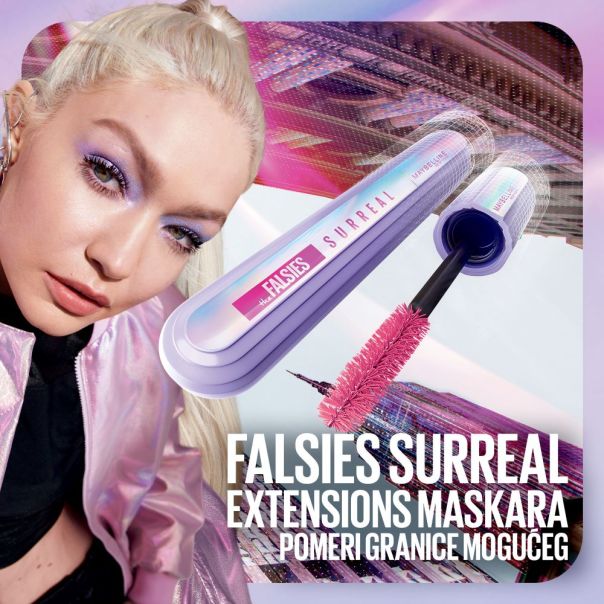 MAYBELLINE New York Maskara falsies surreal, crna - 1100016674