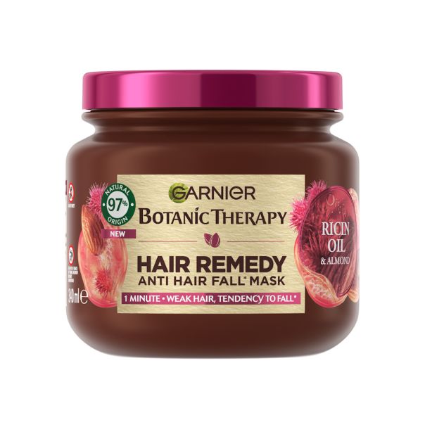 GARNIER Botanic Therapy Maska za kosu ricin oil & almond, 340 ml - 1100016685