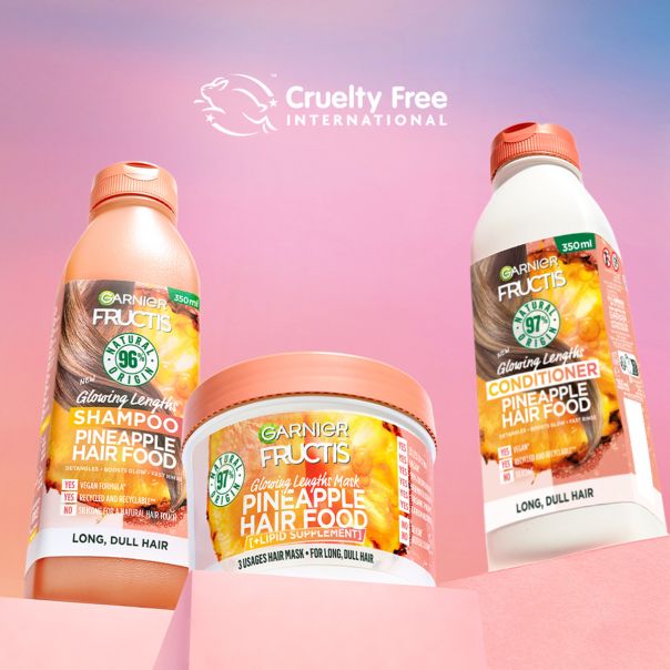 GARNIER Fructis Balzam za kosu Hair food pineapple, 350 ml - 1100016687