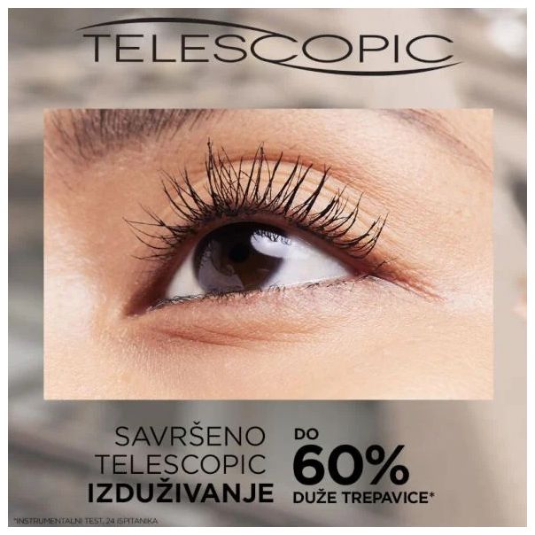 L'Oréal Paris Maskara Telescopic, black - 1100016939