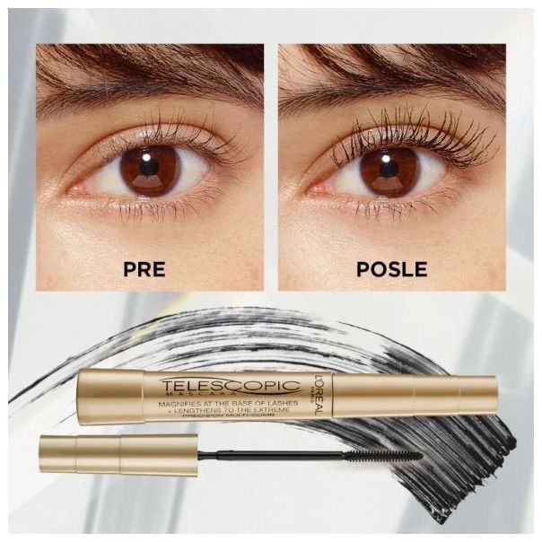 L'Oréal Paris Maskara Telescopic, black - 1100016939