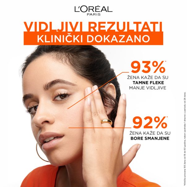 L'Oreal Paris Dnevni lagani fluid sa UV zaštitom i vitaminom C Revitalift clinical, 50 ml - 1100017154