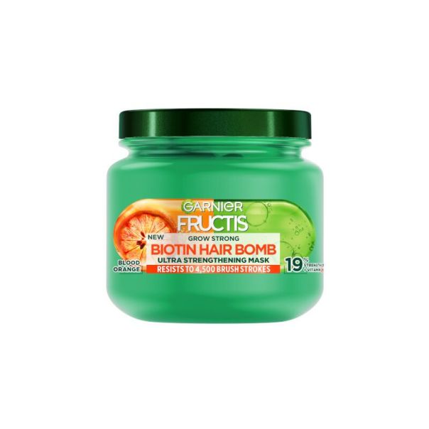 GARNIER Fructis Maska za kosu Grow strong fiber, 320 ml - 1100017158