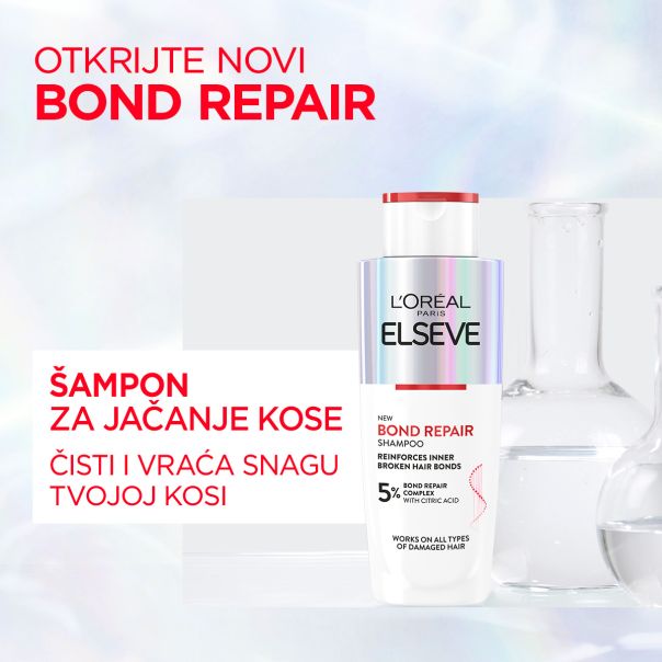 L'Oreal Paris Elseve Šampon za kosu Bond Repair, 200 ml - 1100017960