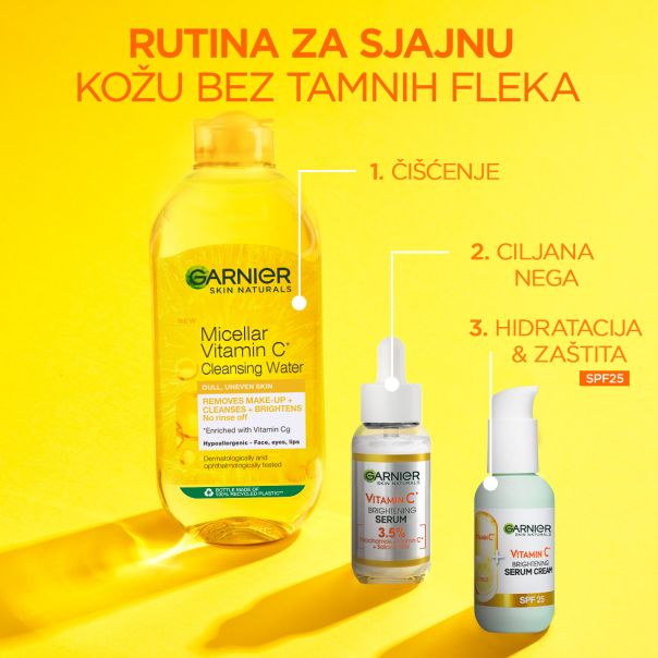 GARNIER Serum - krema za lice 2u1 vitamin C, 50 ml - 1100017965