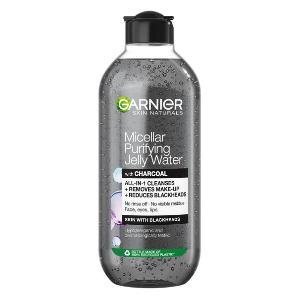GARNIER Skin Naturals Charcoal Jelly Water Gelasta micelarna voda, 400 ml - 1100018381