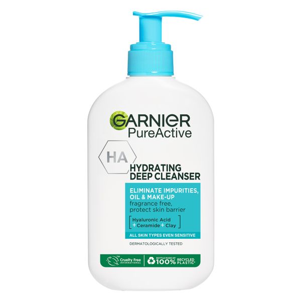 GARNIER Pure Active Gel za čišćenje lica Hydrating Deep Cleanser, 250 ml - 1100018382