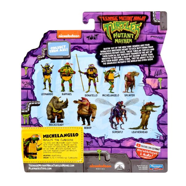 TMNT Mikelanđelo osnovna figura - 1100018396